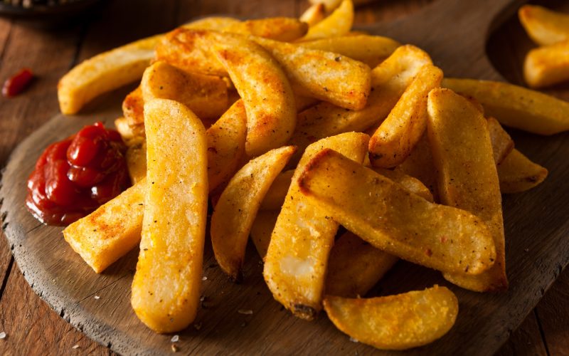 Homemade Salty Steak French Fries